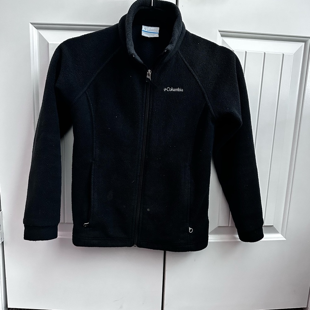Columbia Kids Black Fleece Jacket